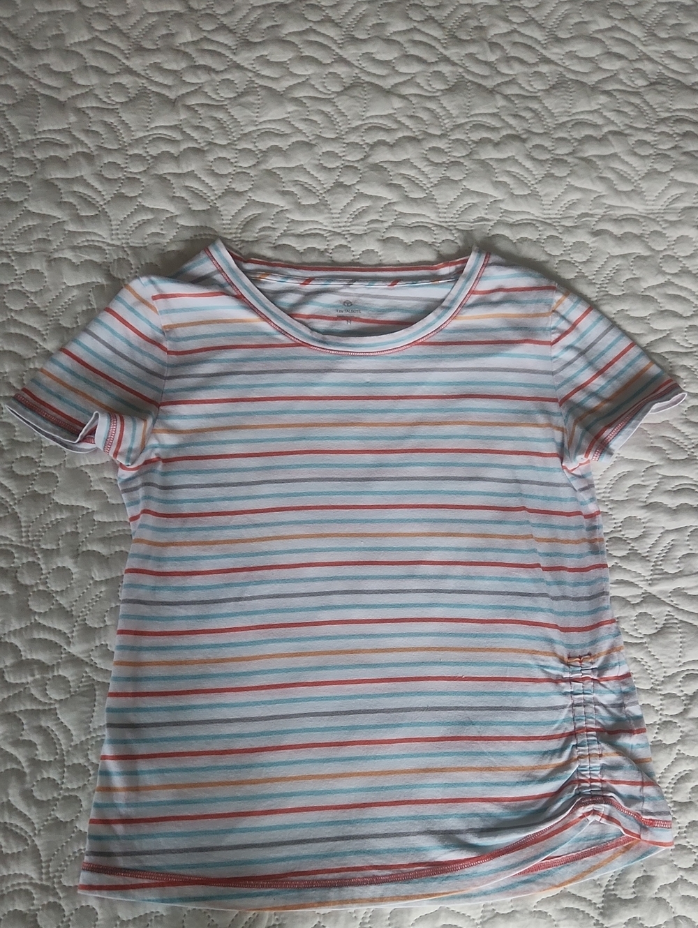 Talbots Striped Short Sleeve Tee